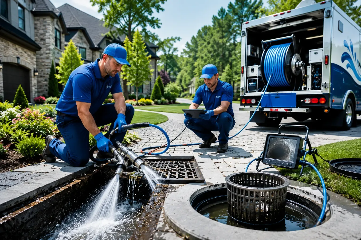 Local outdoor drain cleaning professionals in Morral, OH