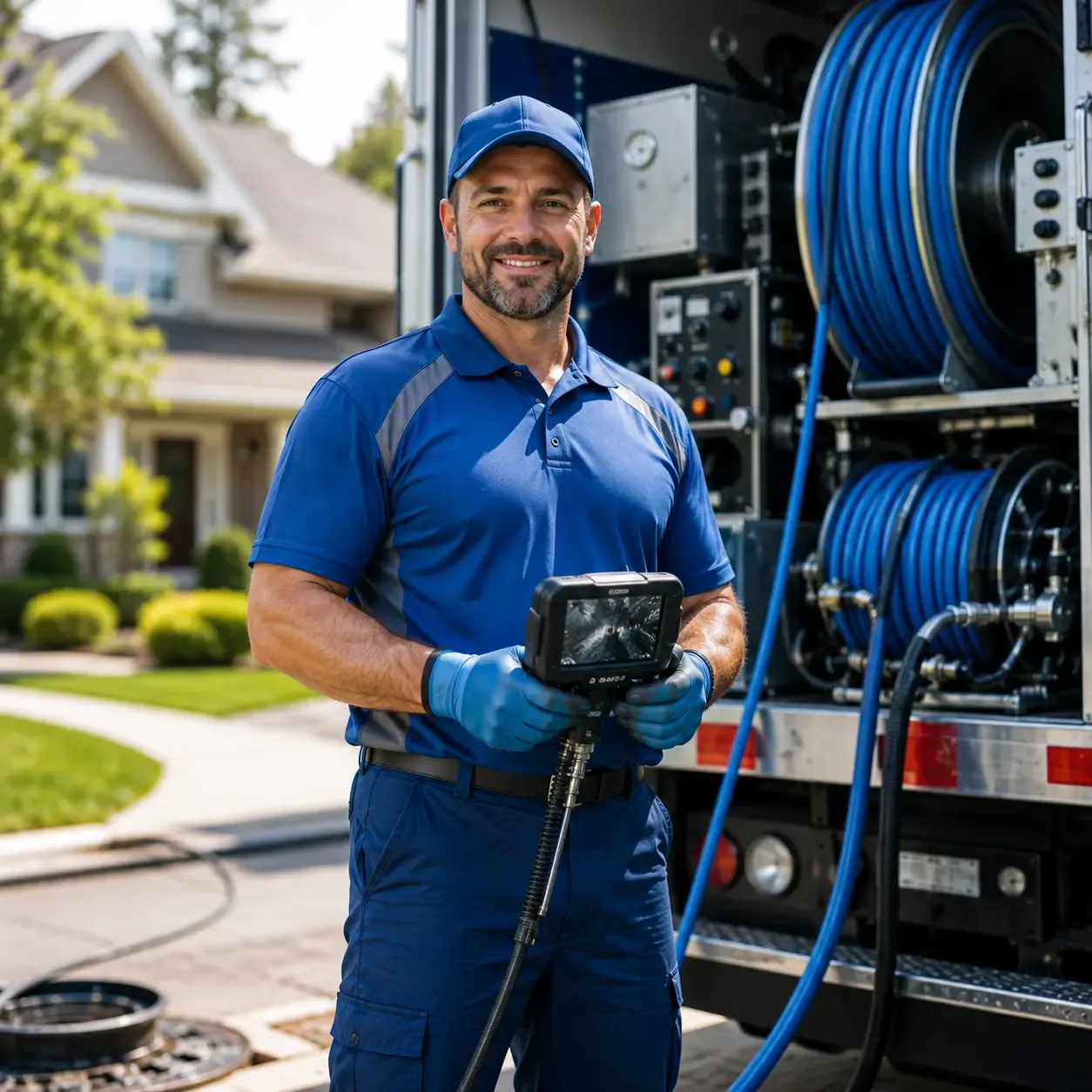 Local outdoor drain cleaning specialists in Morral, OH